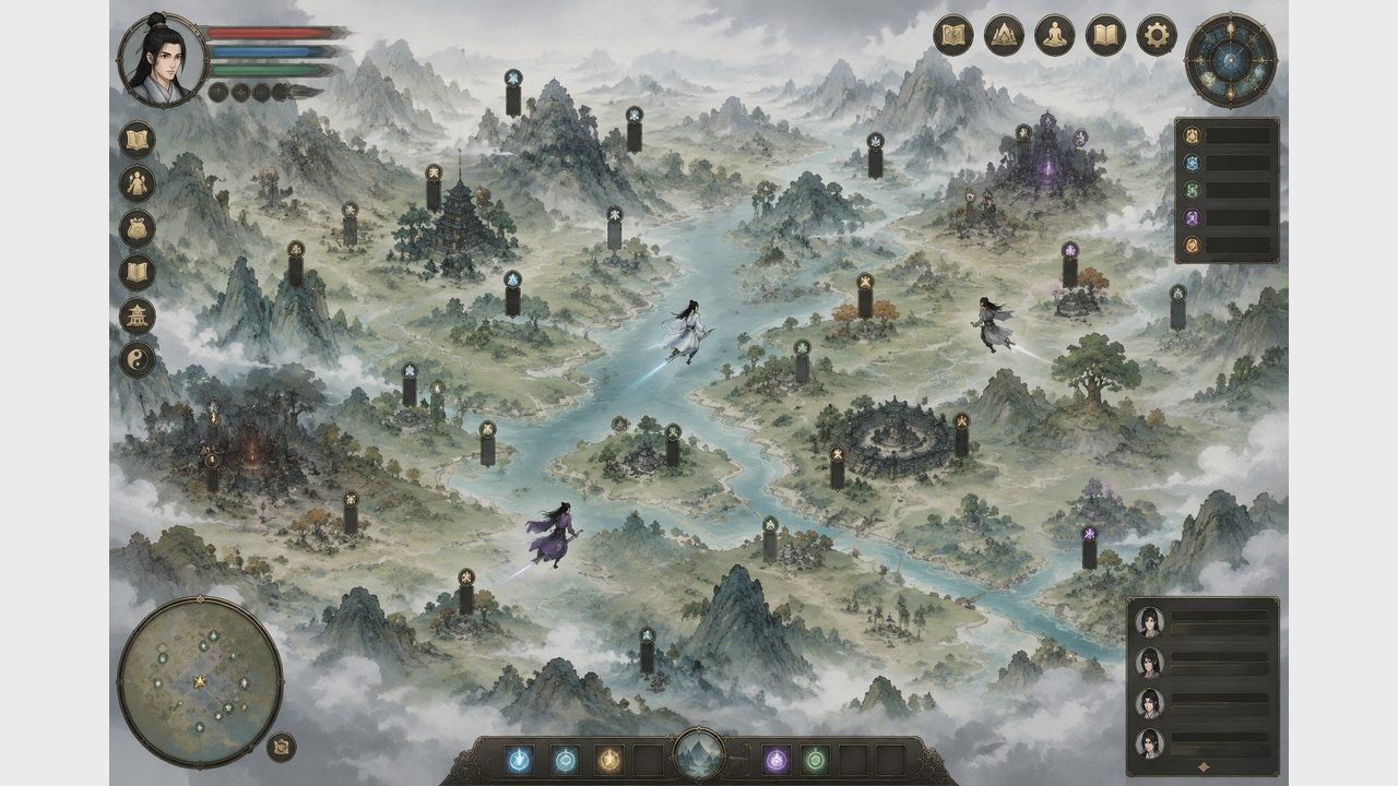 鬼谷八荒 角色养成 玩法截图 6
