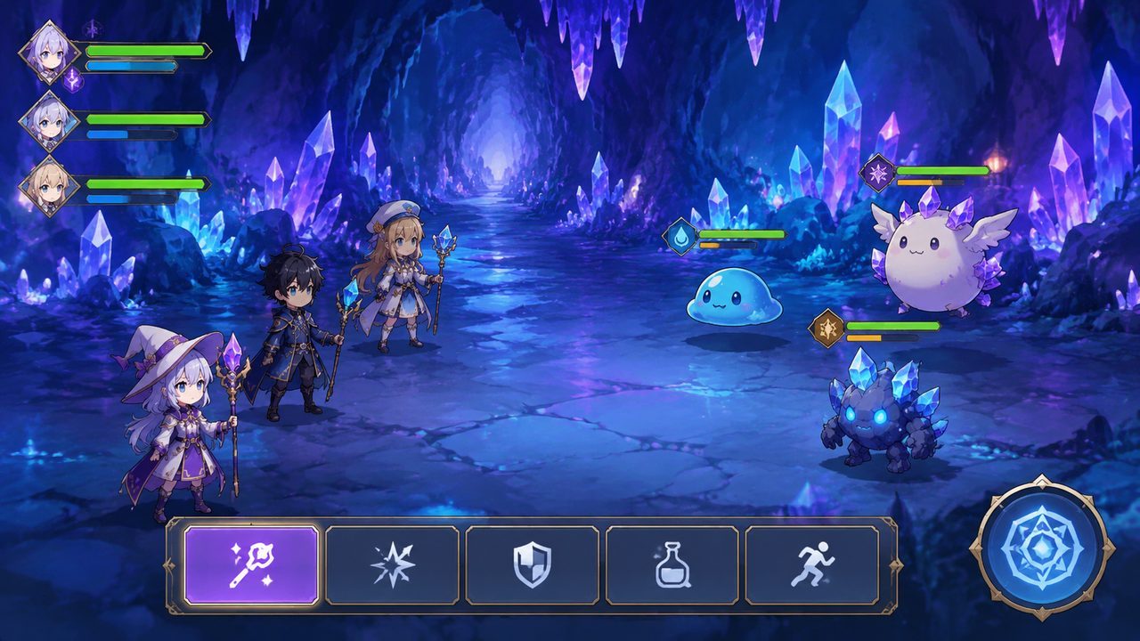 魔法师露娜 玩法展示 画面 2