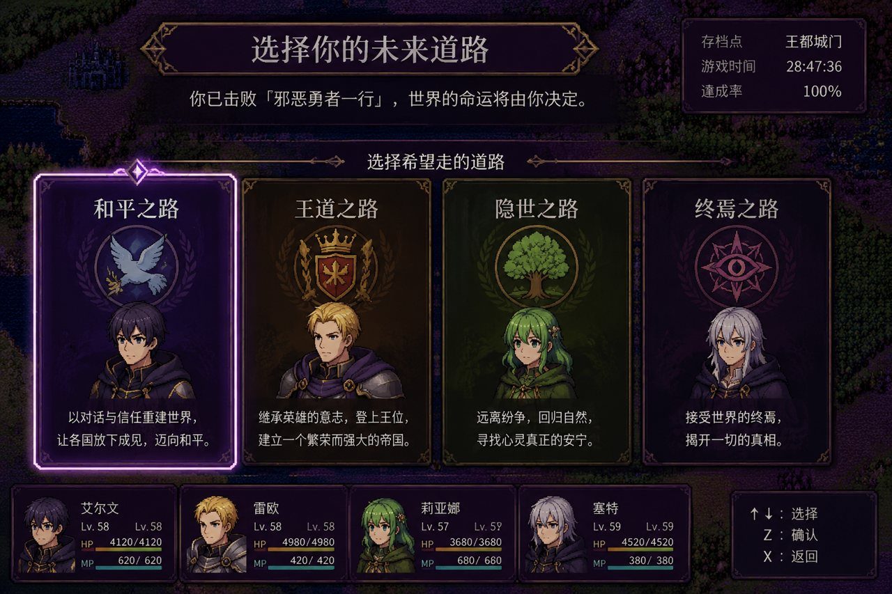 邪恶勇者一行 故事片段 内容截图 2