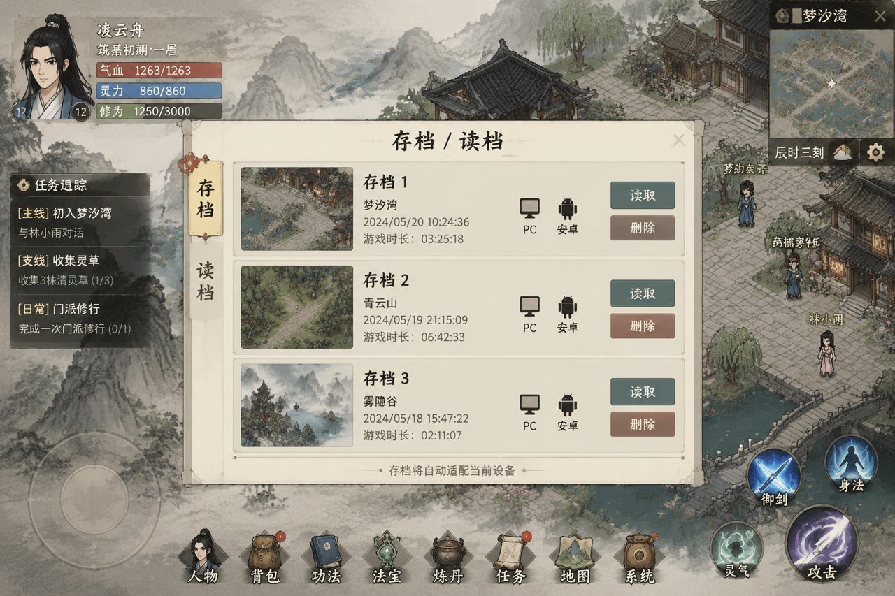谪仙索欢录 探索场景 实机截图