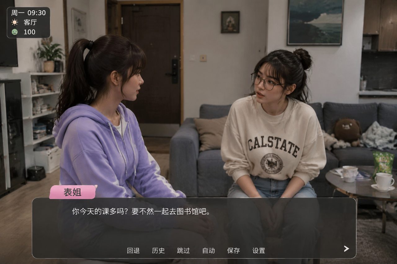我的可爱表姐 角色养成 场景图 3