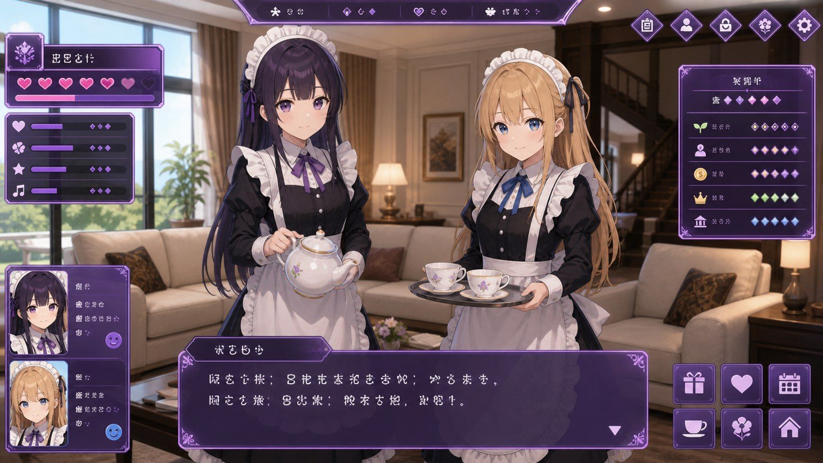 姊妹的侍奉 操作界面 内容截图 5