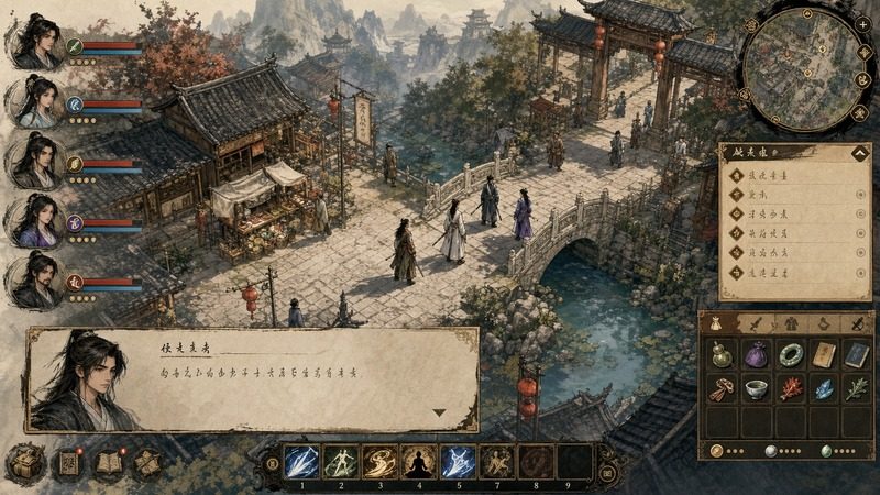 金庸群侠传5爱与死仙狐MOD六周年 仙狐MOD 玩法截图 8