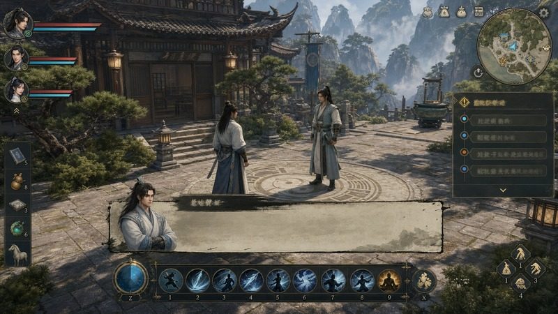 金庸群侠传5爱与死仙狐MOD六周年 章节事件 实机截图 6