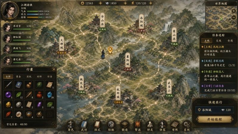 金庸群侠传5爱与死仙狐MOD六周年 仙狐MOD 场景图 7