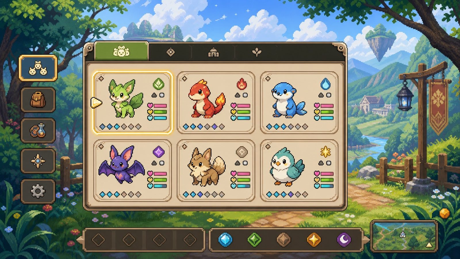精灵谷物语SpiritValley版 探索场景 资料图 2